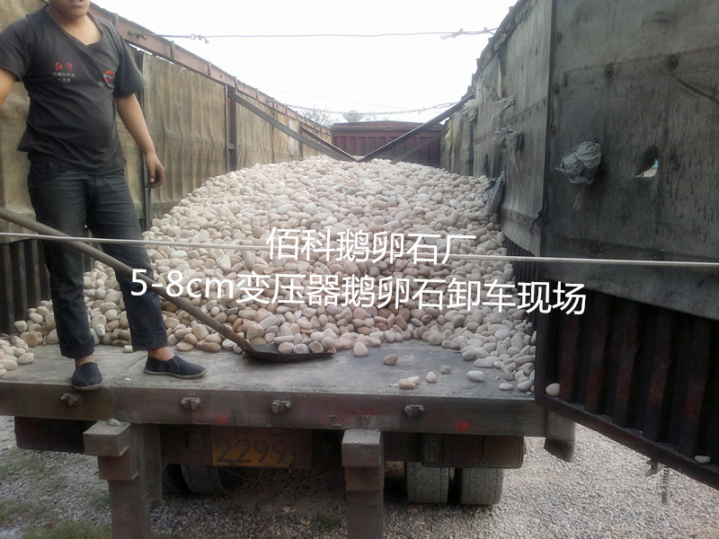 鋪路鵝卵石能用5-8cm公分的嗎？